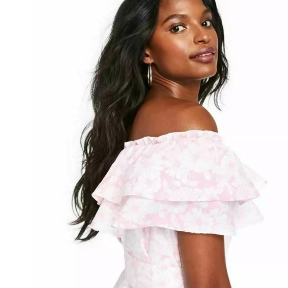 Pink Floral Lisa Marie Fernandez Target OTS Dress - Picture 4 of 7